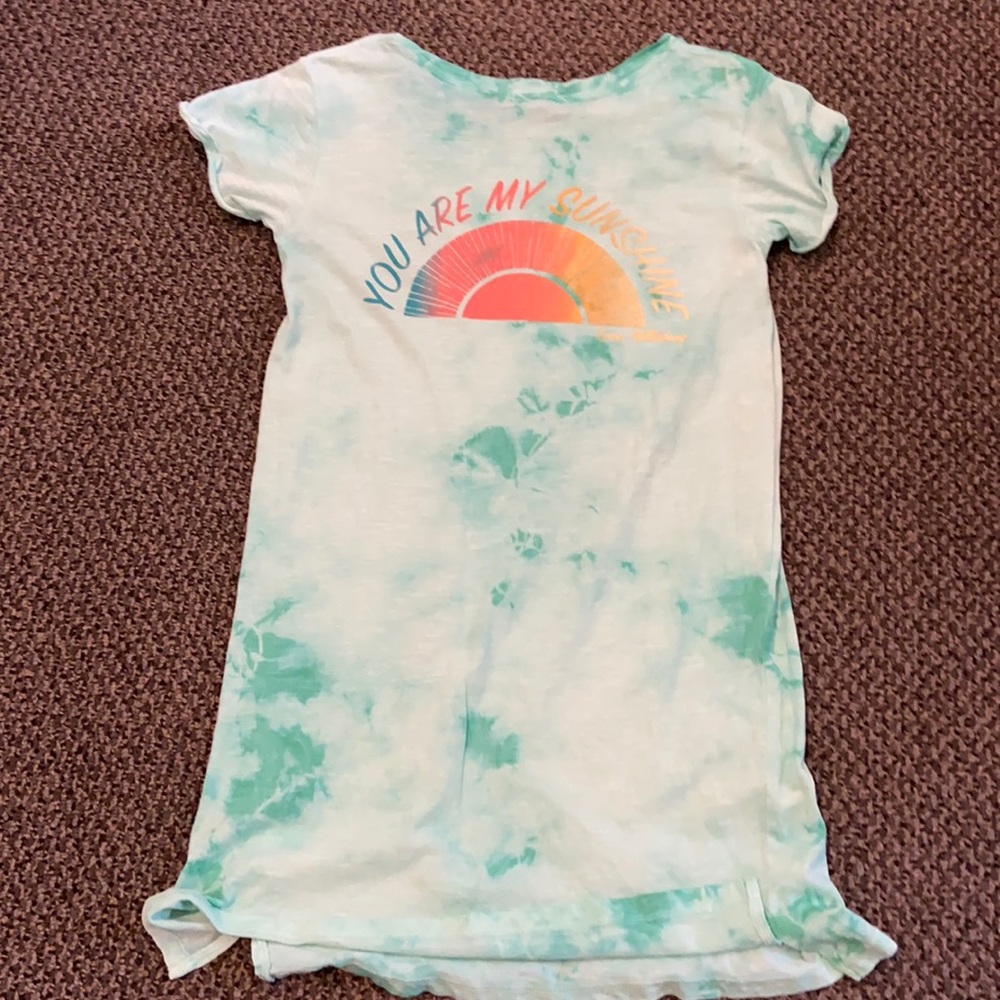 Billabong girls tee shirt dress